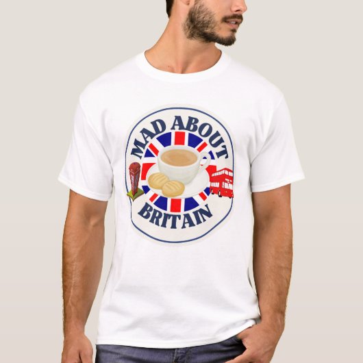 不機嫌イギリスメンズ Tシャツ (正面)
