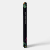 不機嫌エレガントなピーチのピンクボホフローラ Case-Mate iPhoneケース (裏面 / 左)