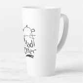 不機嫌オッター カフェラテマグ (右アングル)