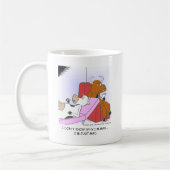 不機嫌カウインセラピーおもしろいギフト&収集品 コーヒーマグカップ (左)