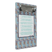 不機嫌ガールズラブソングバイシルビアプラスクリップボード ミニクリップボード (アングル)