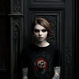 不機嫌キャットウィメンズTシャツ Tシャツ