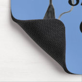 不機嫌キャットマウスパッドバイソマーハミルトン マウスパッド (コーナー)