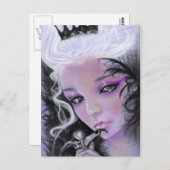 不機嫌クイーン葉書 ポストカード (正面/裏面)