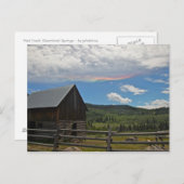 不機嫌クリーク – ホットアイリデセント ポストカード (正面/裏面)