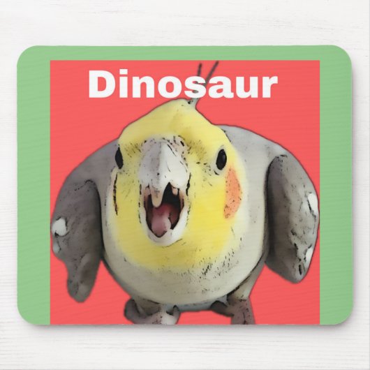 不機嫌コッカティエルマウスパッド マウスパッド (正面)