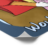 不機嫌コルギティーパーティーポスター ポスター (角)