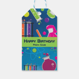 不機嫌サイエンスサイエンティスト誕生日パーティギフトラベル ギフトタグ