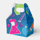 不機嫌サイエンスサイエンティスト誕生日パーティー好意ボックス フェイバーボックス (正面サイド)