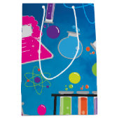 不機嫌サイエンスサイエンティスト誕生日パーティー抱き枕 ミディアムペーパーバッグ (正面)