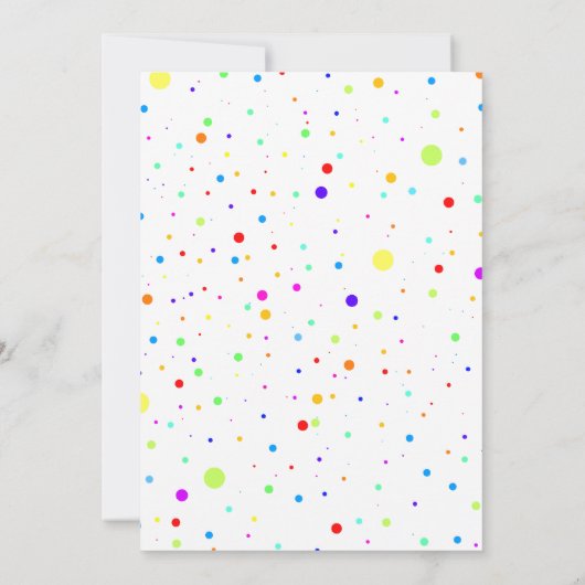 不機嫌サイエンス誕生日招待状forツインズ 招待状 (裏面)