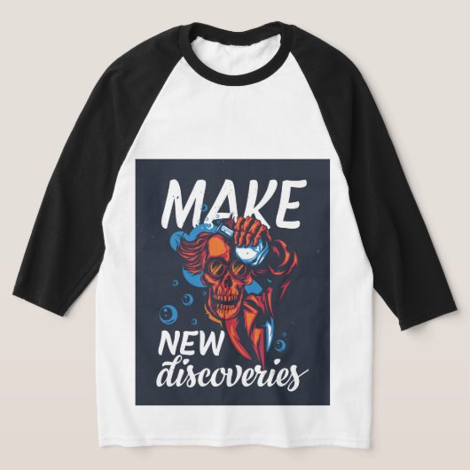 不機嫌サイエンス – 新しい発見Tシャツを作る Tシャツ (レイダウン)