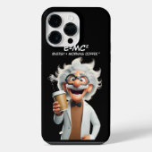 不機嫌サイエンティストコーヒー iPhoneケース (裏面)