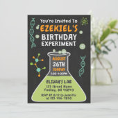 不機嫌サイエンティストスライム誕生日実験パーティー 招待状 (スタンド正面)