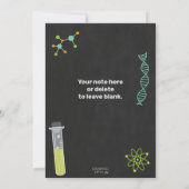 不機嫌サイエンティストスライム誕生日実験パーティー 招待状 (裏面)