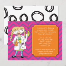 不機嫌サイエンティスト招待状：ブロンド少女ポーション