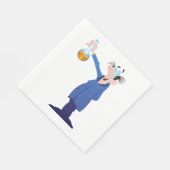 不機嫌サイエンティスト紙ナプキンス スタンダードランチョンナプキン (角)