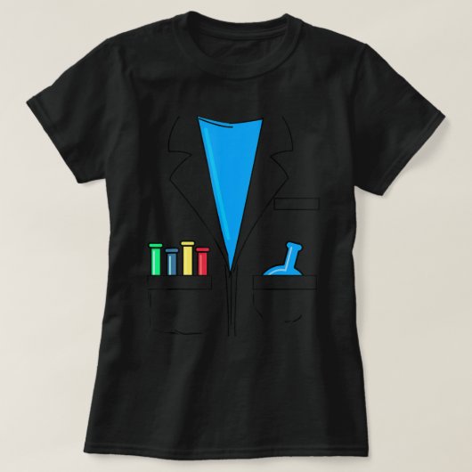 不機嫌サイエンティスト衣装おたく化学おもしろい科学T Tシャツ (デザイン正面)
