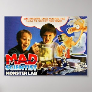 不機嫌サイエンティスト・モンスターラボ ポスター
