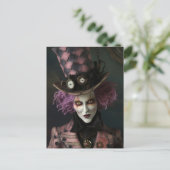 不機嫌スチームパンクファンタジーマン ポストカード (スタンド正面)