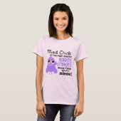 不機嫌チック2姪・ホジキンリンパ腫/疾患 Tシャツ (正面フル)