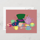 不機嫌ティーパーティーはがき ポストカード (正面/裏面)