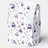 不機嫌ティーパーティーピンクとブルーウォーター色 フェイバーボックス (オープン)