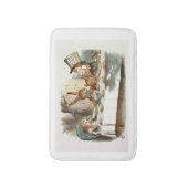 不機嫌ティーパーティー バスマット (正面縦)