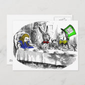 不機嫌ティーパーティー ポストカード (正面/裏面)