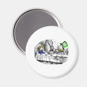 不機嫌ティーパーティー マグネット (正面/裏面)