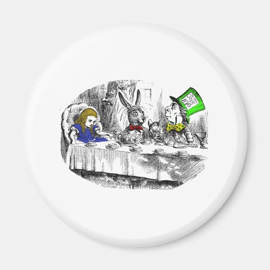 不機嫌ティーパーティー マグネット (正面)