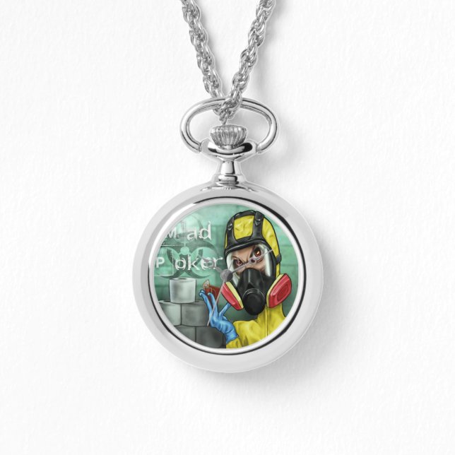 不機嫌トランプのポーカーコビディパッツォロゴウォッチ 腕時計 (正面)