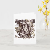 不機嫌ハッタカーニベールスタイル カード (黄色い花)