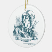 不機嫌ハッタティーパーティー セラミックオーナメント (左)