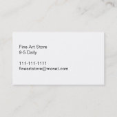 不機嫌ハッタティーパーティー 名刺 (裏面)