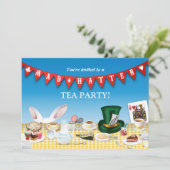 不機嫌ハッタティーパーティー 招待状 (スタンド正面)