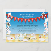 不機嫌ハッタティーパーティー 招待状 (裏面)