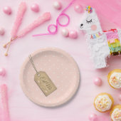 不機嫌ハッタティー食べパーティーミーラベル ペーパープレート (パーティー)