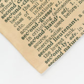 不機嫌ハッターアリスインワンダーランドブランケット フリースブランケット (角)