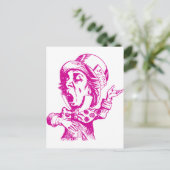 不機嫌ハッターインクピンク ポストカード (スタンド正面)