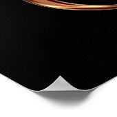 不機嫌ハッターカーニバルスタイル(金ゴールド版) ポスター (角)