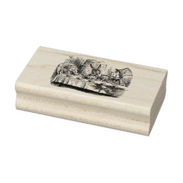 不機嫌ハッタースティーパーティーのパーソナライズ ラバースタンプ