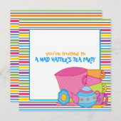 不機嫌ハッターズティーパーティの招待状 招待状 (正面/裏面)