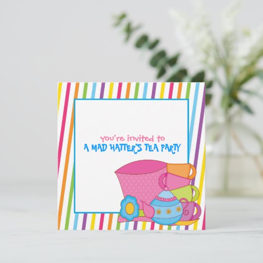 不機嫌ハッターズティーパーティの招待状 招待状 (スタンド正面)