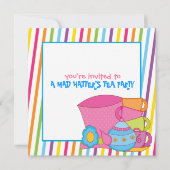 不機嫌ハッターズティーパーティの招待状 招待状 (正面)