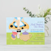 不機嫌ハッターズティーパーティー誕生日招待状 招待状 (スタンド正面)