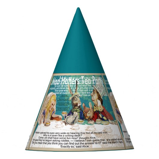 不機嫌ハッターズティーパーティー パーティーハット (正面)