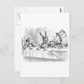 不機嫌ハッターズティーパーティー ポストカード (正面/裏面)