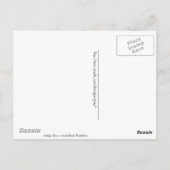 不機嫌ハッターズティーパーティー ポストカード (裏面)