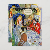 不機嫌ハッターティーパーティーズ 招待状 (正面/裏面)